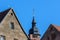 Historical facade ans steeple - Bayreuth old town