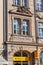 Historical facade in the city of Bayreuth - Post - Telephone - Telegraph