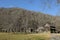 Historical farm in the Great Smoky Mountains of North Carolina