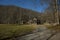 Historical farm in the Great Smoky Mountains of North Carolina