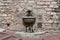 Historical fountain for drinking water, Assisi