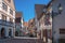 Historical half-timbered facades in Dornstetten