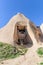 Historical house in volcanic rock, Cappadocia, Turkey