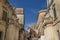 Historical houses in Lecce, Italy