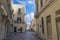 Historical houses in Lecce, Italy