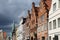 Historical houses in Lubeck, Germany