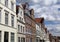 Historical houses in Lubeck, Germany