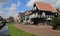 Historical houses in Marken, Holland