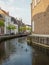Historical houses and the municipal Academy for Art in Mechelen