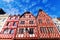 Historical houses in the old town of Trier, Germany