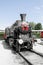 Historical Hungarian steam locomotive