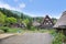 Historical Japanese Village - Shirakawago in spring