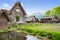 Historical Japanese Village - Shirakawago in spring