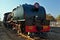 Historical locomotive. Zimbabwe National Railways. Victoria Falls, Zimbabwe Africa.