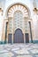 historical marble in antique building door morocco