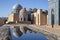 Historical mausoleums of Shahi Zinda, in Samarkand, Uzbekistan