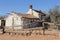 Historical miners cottages in mining town Andamooka, Australia