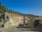 Historical monuments street buildings,Tuscany, Marina di Grosseto, Castiglione Della Pescaia, Italy