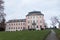 Historical moravian silesian chateau with garden