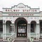 Historical Mount Morgan Railway Station Entrance