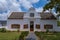 Historical old Dutch bouldings in Stellenbosch old town Western Cape South Africa