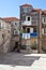 Historical old town of Korcula, mediterranean island of Croatia