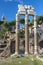 Historical open-air museum Roman Forum in Rome