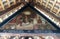Historical paintings underneath the roof of the Chapel Bridge by Hans Heinrich Wgmann in Lucerne