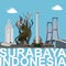 Historical places in surabaya