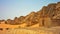 Historical pyramids of Meroe in the Sahara desert