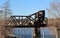 Historical railroad bridge in Augusta Georgia