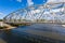 Historical railway bridge in Tczew, Poland