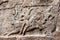 Historical relief about Victory of Bahram II, Persepolis