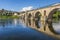 Historical roman bridge in Ponte da Barca