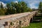 The historical Roman bridge of Salamanca also known as Puente Mayor del Tormes