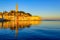 Historical Rovinj Old town, Croatia, on sunrise