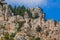 Historical Saint Hilarion Castle in Kyrenia region - Northern Cyprus