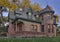 Historical sandstone house in Colorado