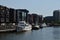 Historical Ships in the Neighborhood Hafen City in the Hanse City Hamburg