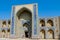 Historical sights of silk road in Uzbekistan