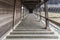 Historical stairway in Nara, Japan