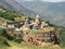 Historical Tatev monastery with the beautiful nature of Armenia