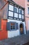 Historical timber house in Torgau, Saxony, Germany