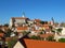 Historical Town on The Border With Austria, Mikulov, Czech Republic,