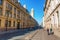 Historical university building of the Sorbonne in Paris, France