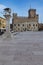 Historical view of the city of Marostica, with medieval walls, Padova, Italy