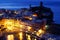 Historical Village Vernazza in the Night