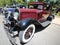 Historical vintage cars on display at 2019 Royal Automobile Club of Victoria Australia Day Heritage Vehicle Showcase