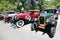 Historical vintage cars on display at 2019 Royal Automobile Club of Victoria Australia Day Heritage Vehicle Showcase