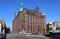 Historical warehouse in Speicherstadt in Hamburg, Germany